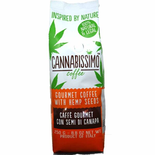 CANNABISSIMO coffee mit Hanf-Samen