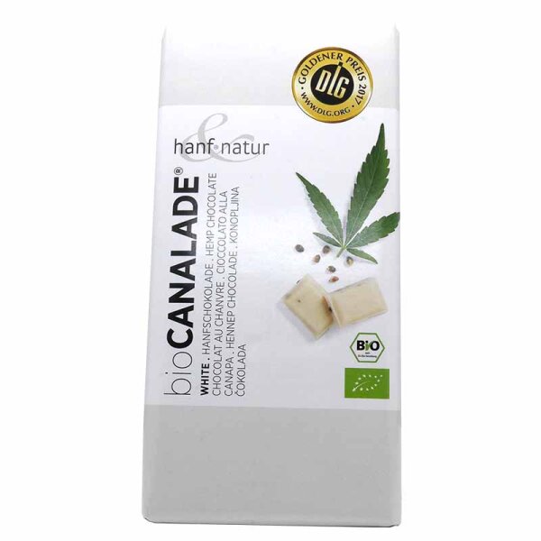 CANALADE Weiße Hanfschokolade