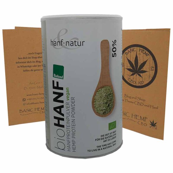 bio HANFPROTEINPULVER