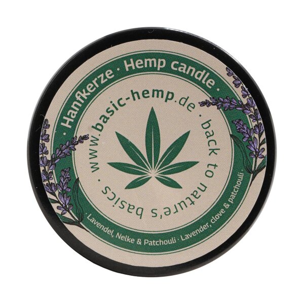 Kerze "Feurige Freude" Lavendel, Nelke, Patchouli