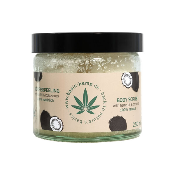 Basic Hemp Kokosnuss Peeling